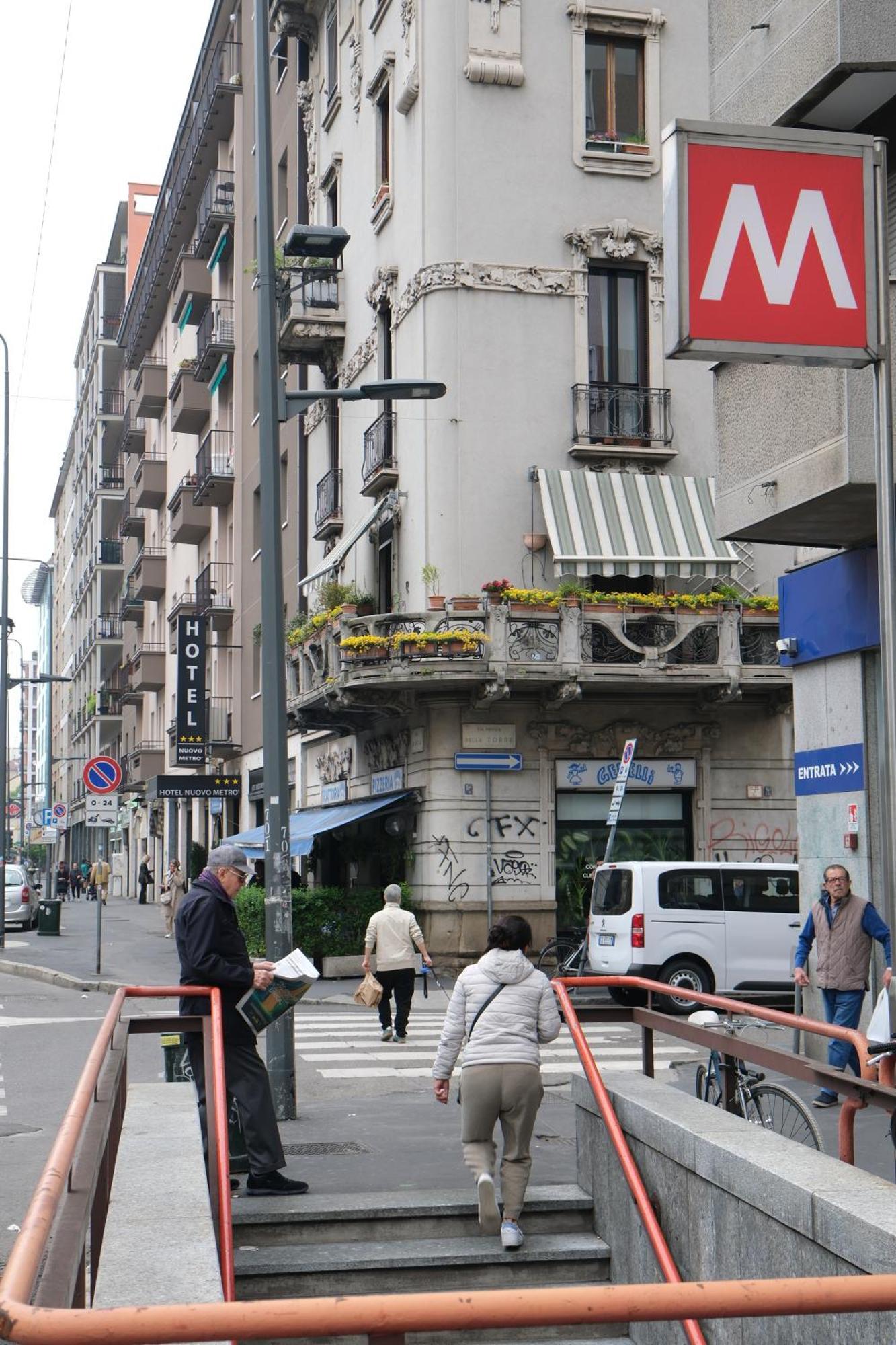 Hotel Nuovo Metro Мілан Екстер'єр фото